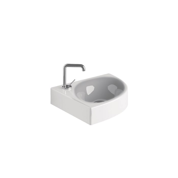 Lavabo ad angolo per bagni piccolissimi