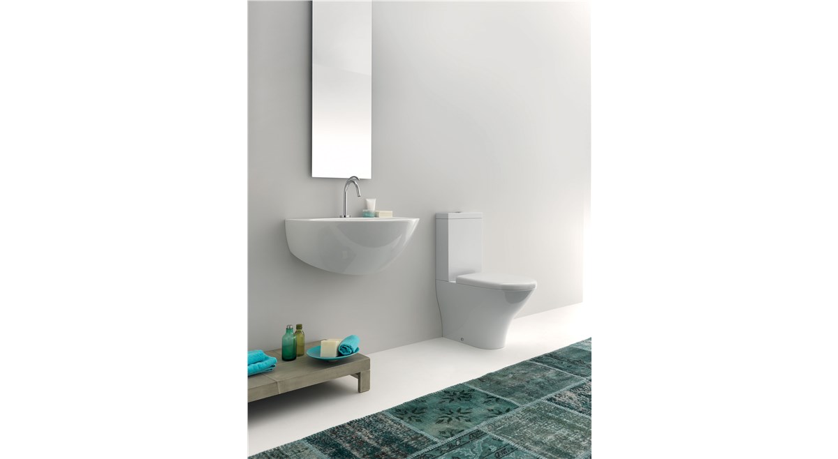 Lavabo 70 sopseso cod 3740, Vaso monoblocco unico cod 3717, Vaso monoblocco unico cod 3781