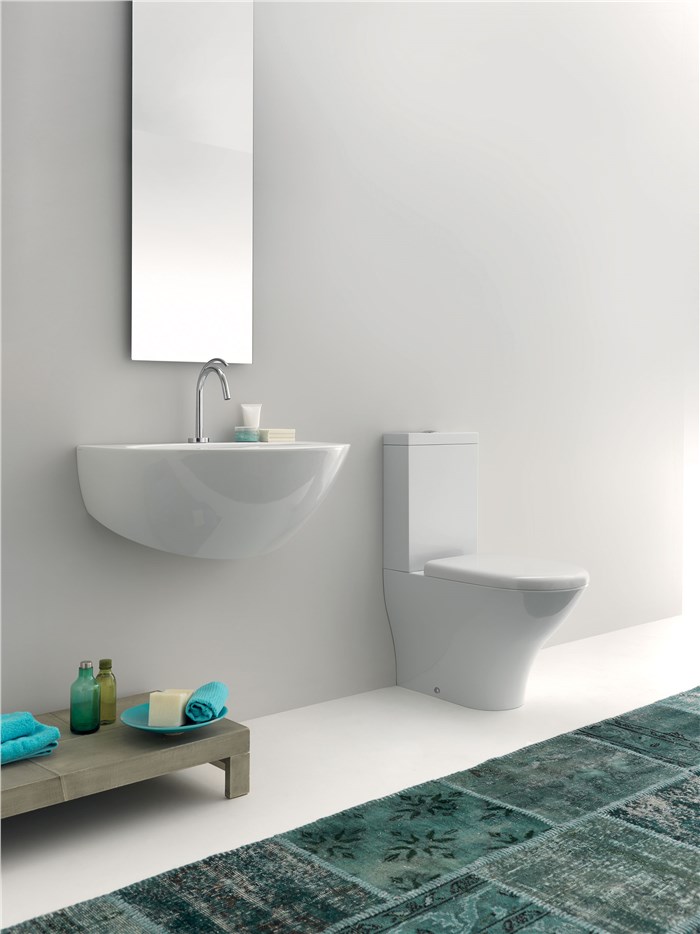 Vaso monoblocco Aquatech per un arredo bagno al top