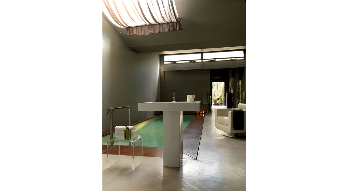 Lavabo 80x45 con colonna cod 3533_3570