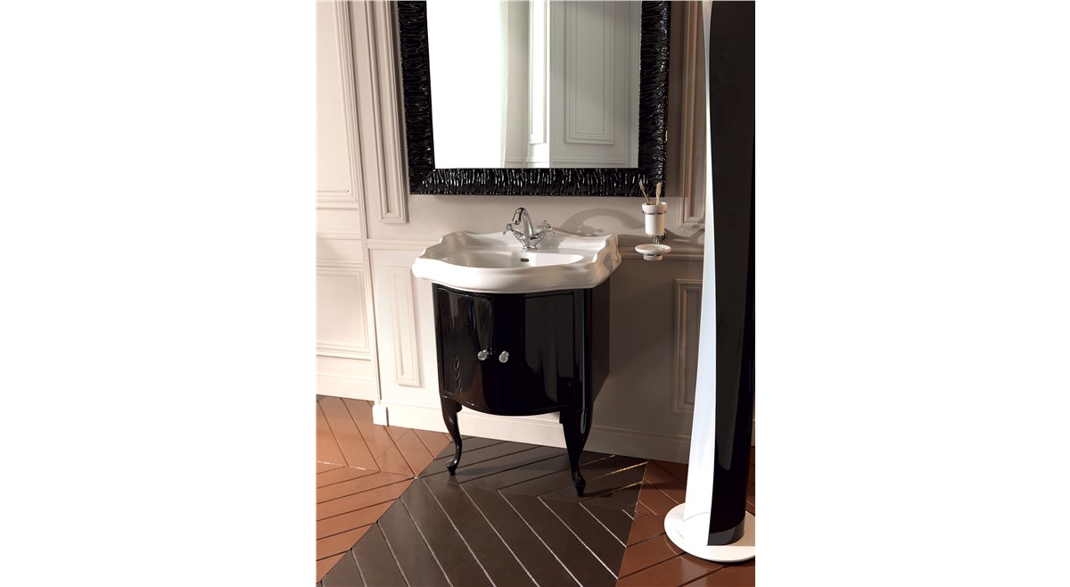 Lavabo 69x45 con colonna cod 1046