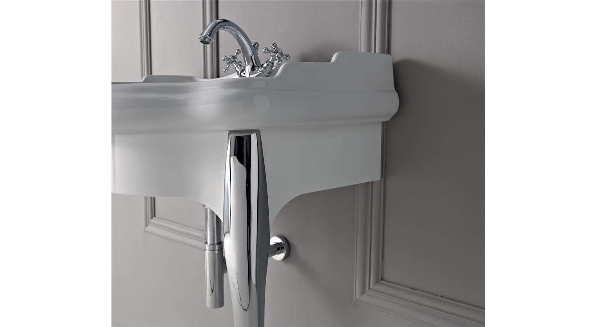 Lavabo 73x45 con colonna cod 1047