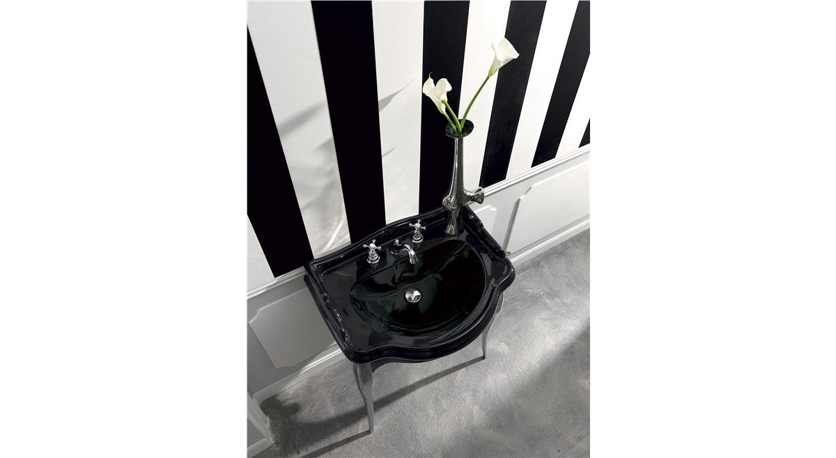 Lavabo 73x45 con colonna cod 1047