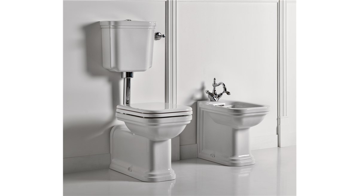 Vaso unico “PROLUNGATO” cod 4116, Vaso unico “PROLUNGATO”  con cassetta zaino cod 4182, Bidet “PROLUNGATO” cod 4120