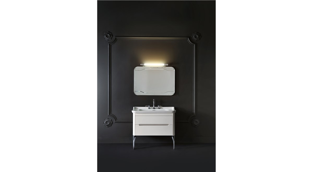 lavabo 100 cod 4142, lavabo 100 con mobile cod 9192