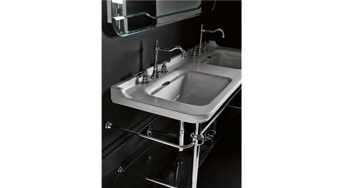 lavabo 150 cod 4143, lavabo 150 con struttura in metallo cod 9195, lavabo 100 cod 2